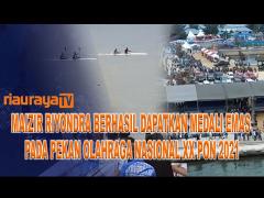 ATLET DAYUNG ASAL RIAU, MAIZIR RIYONDRA RAIH MEDALI EMAS PADA PON XX PAPUA 2021